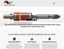 Tablet Screenshot of drawworkslp.com